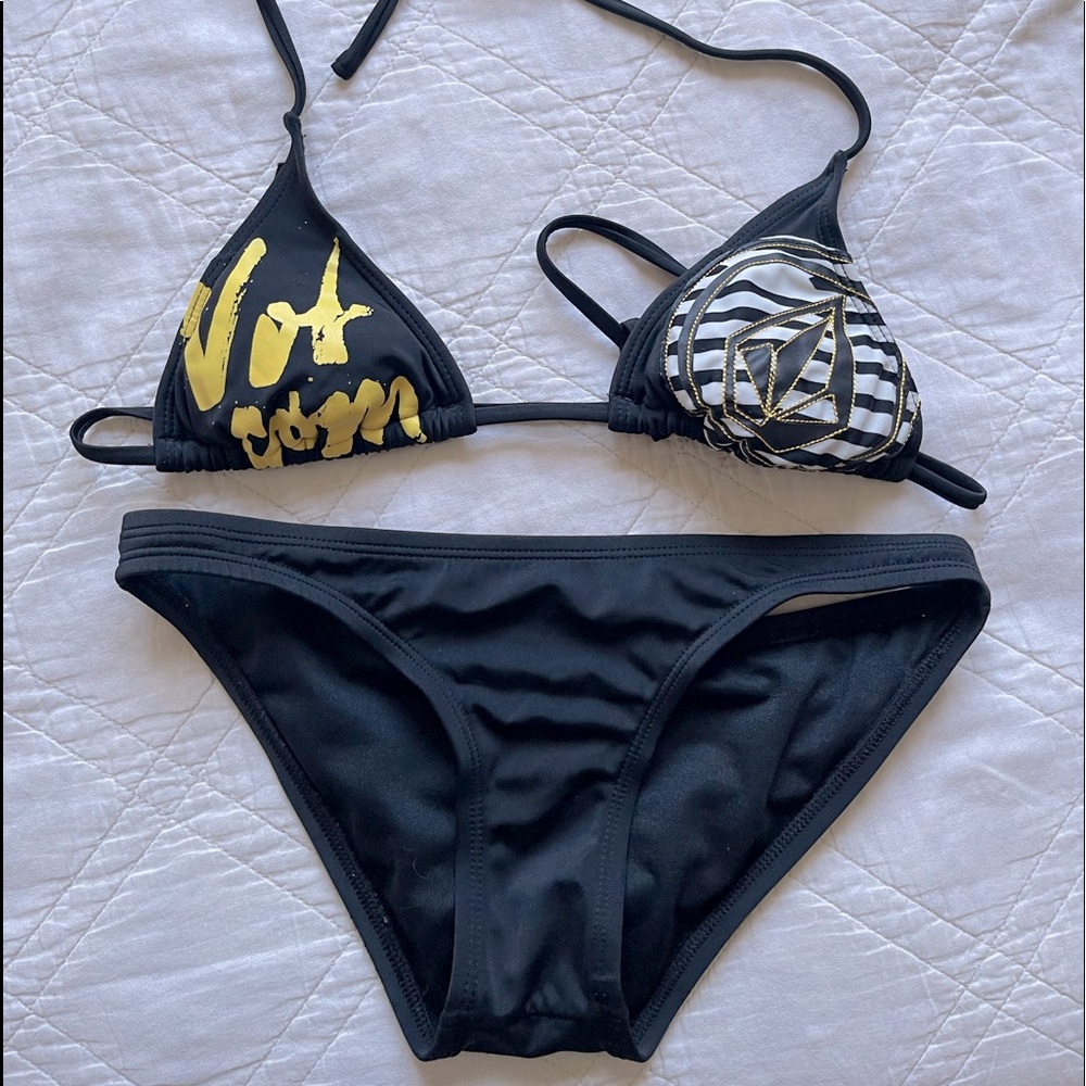 Volcom dead stock swim two-piece size XS as seen on Megan Fox - Picture 5 of 6